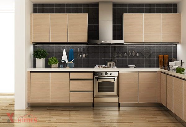 Tủ bếp Melamine - XH13